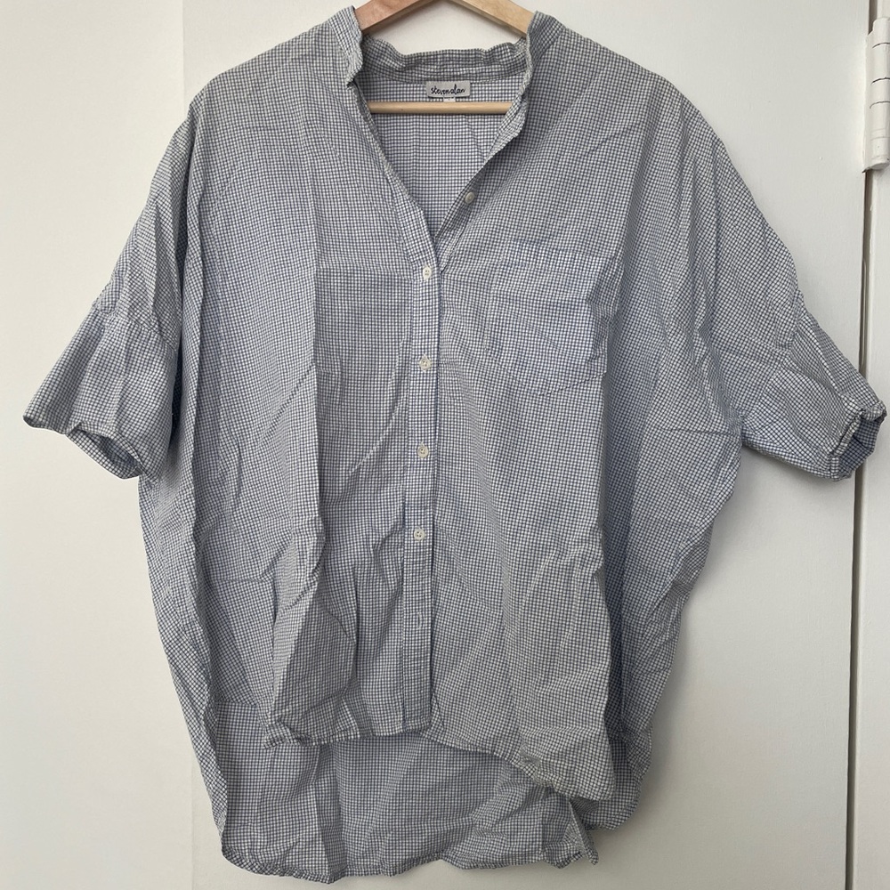 Steven Alan Stand Collar Shirt